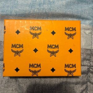 MCM Orange Key & Card Holder Box